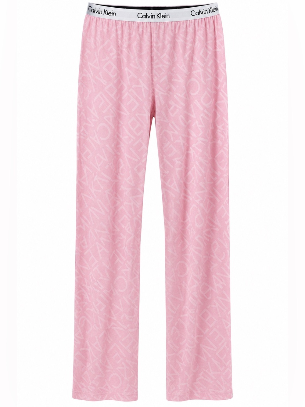 Calvin Klein Pink Logo Print Lounge Pants Women’s Medium